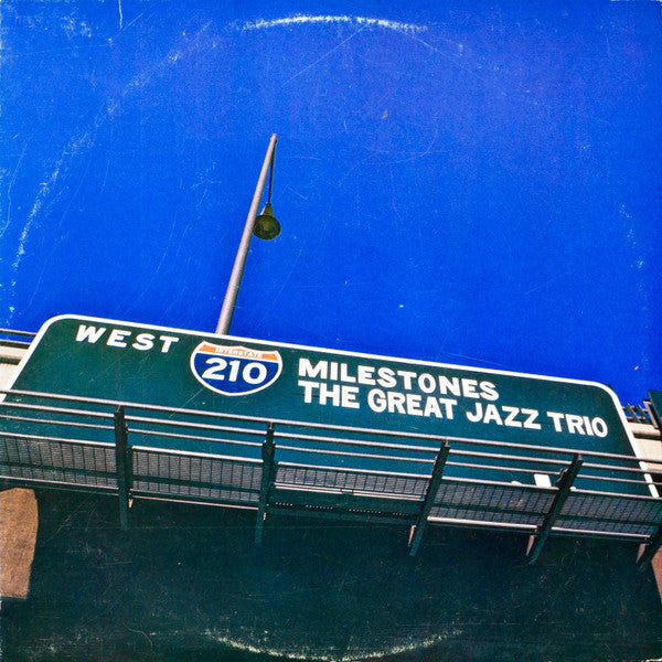 Front cover of The Great Jazz Trio – Milestones, Inner City Records, US, 1979