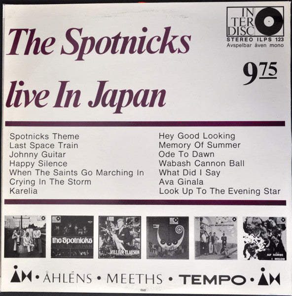 The Spotnicks – Live In Japan, image 2