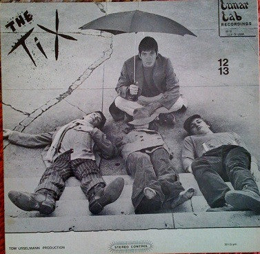 Front cover of The Tix – The Tix, Lunar Lab Records, US, 1980