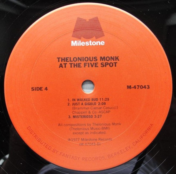 Thelonious Monk – At The Five Spot, image 3