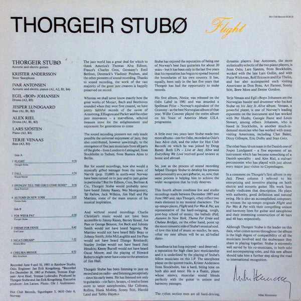 Thorgeir Stubø – Flight, image 2