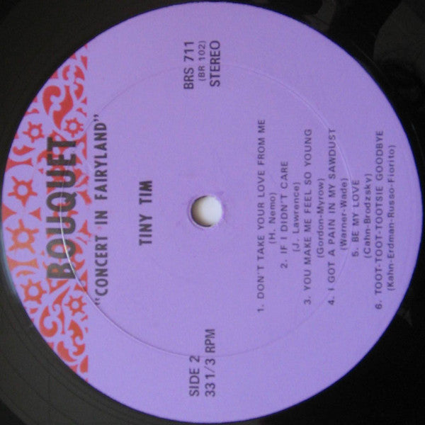 Tiny Tim – With Love And Kisses From Tiny Tim / Concert In Fairyland, image 4
