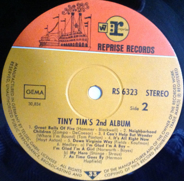 Tiny Tim – Tiny Tim's 2nd Album, image 4