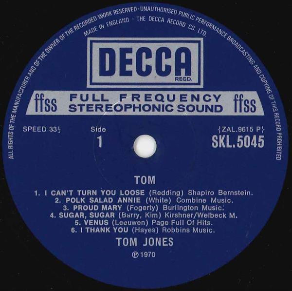 Tom Jones – Tom, image 3