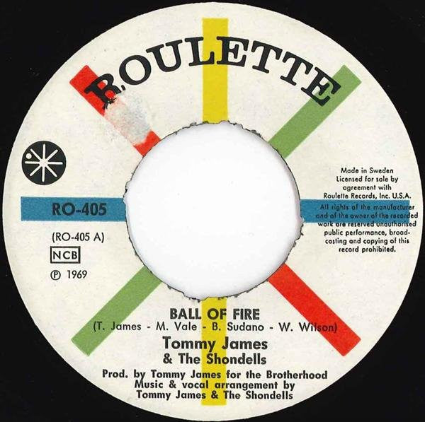 Tommy James & The Shondells – Ball Of Fire, image 3