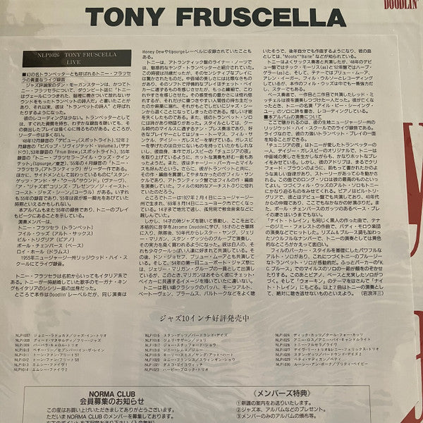 Tony Fruscella – Live!, image 2
