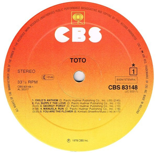 Toto – Toto, image 3