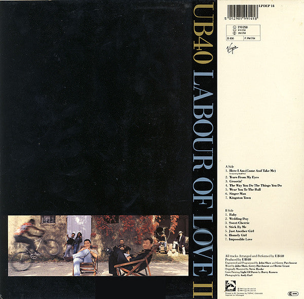 UB40 – Labour Of Love II, image 2