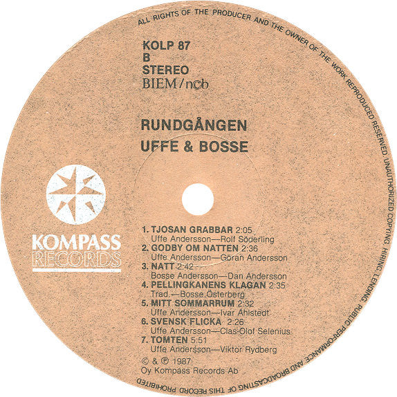 Uffe & Bosse Andersson – Rundgången, image 4