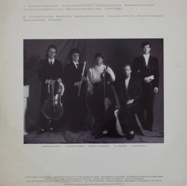 Ulf Dageby Och Skymningskvartetten – Minnen Från Jorden, image 2