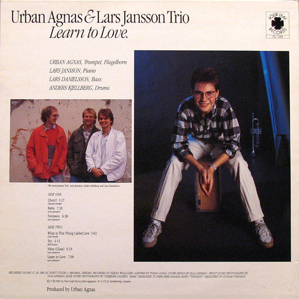 Urban Agnas & Lars Jansson Trio – Learn To Love, image 2