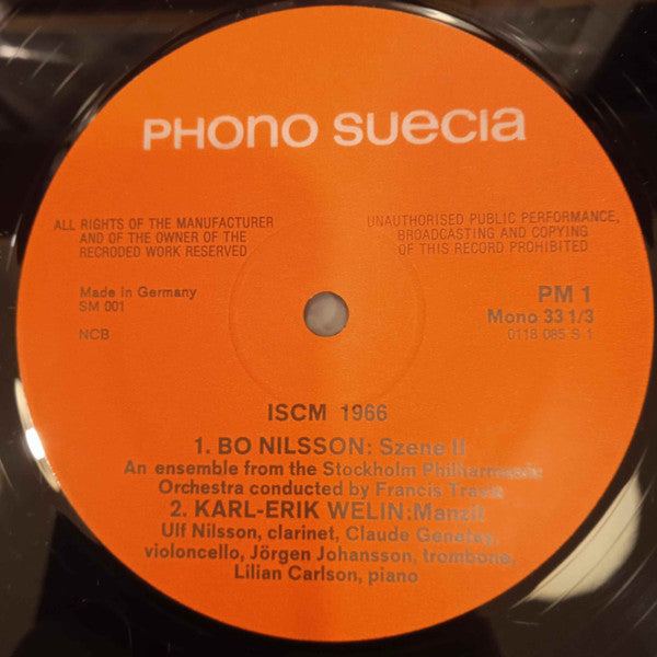 Various – ISCM World Music Festival Sept 9-15 1966, image 2