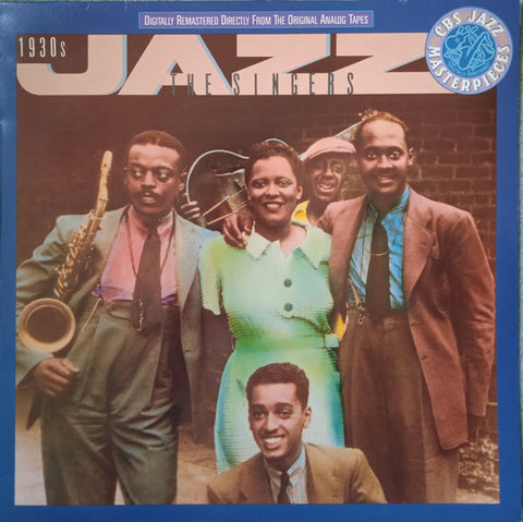 Front cover of Various – The 1930's -The Singers, CBS, Europe, 1987