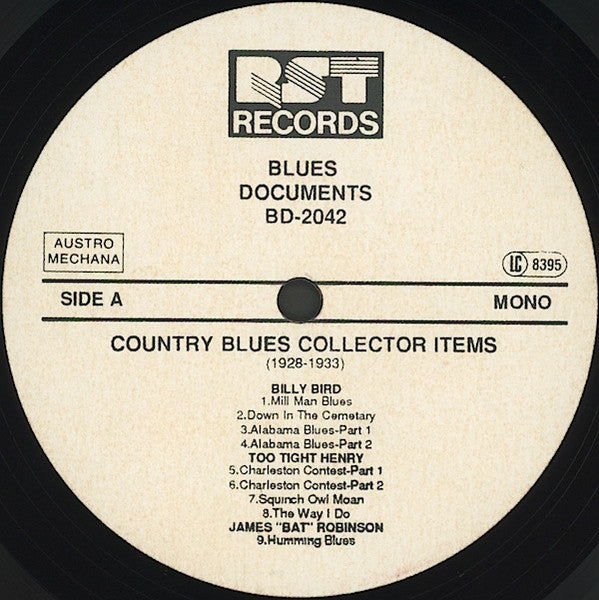 Various – Country Blues Collector Items, image 3