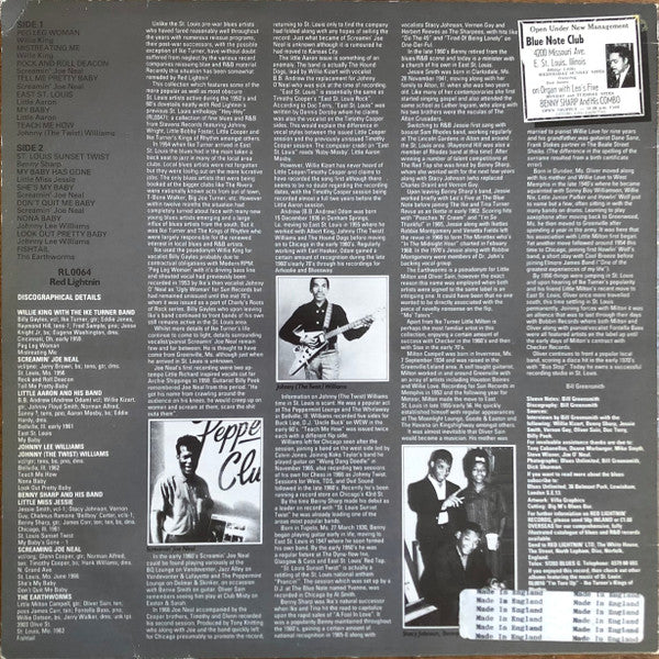Various – Down On Broadway And Main (A Decade Of Blues And R & B In St. Louis!), image 2