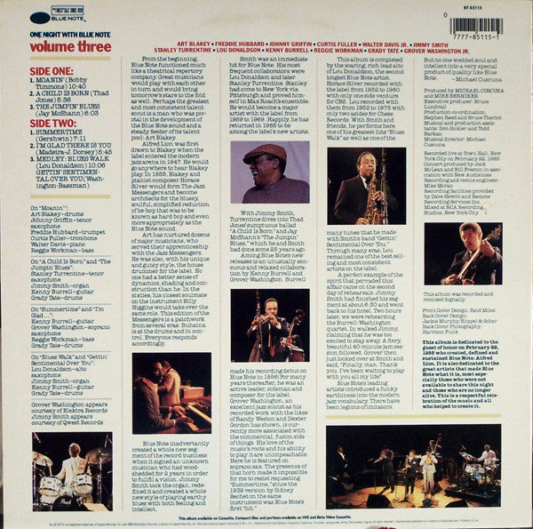 Various – One Night With Blue Note Volume 3, image 2