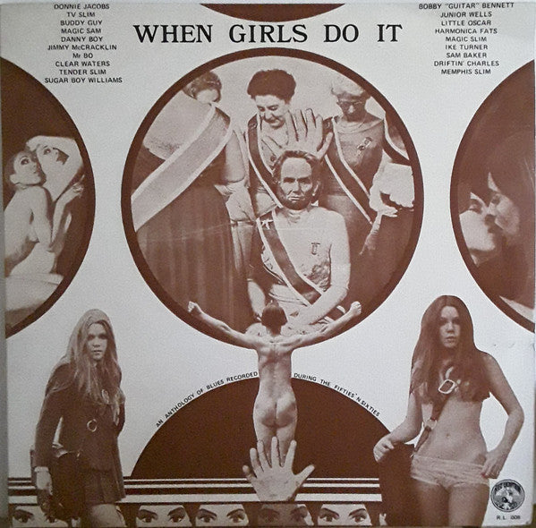 Front cover of Various – When Girls Do It, Red Lightnin', UK, 1971