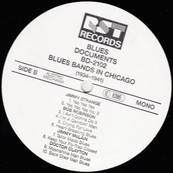 Various – Blues Bands In Chicago (1934-1941), image 4