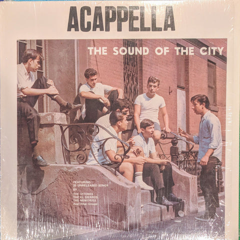 Front cover of Various – Times Square Records Present The Sound Of The City Acappella, Times Square Records, US