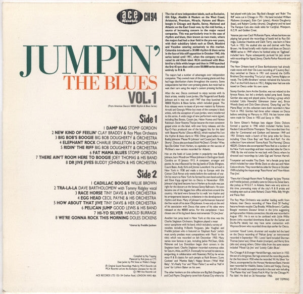 Various – Jumpin' The Blues Vol. 1, image 2
