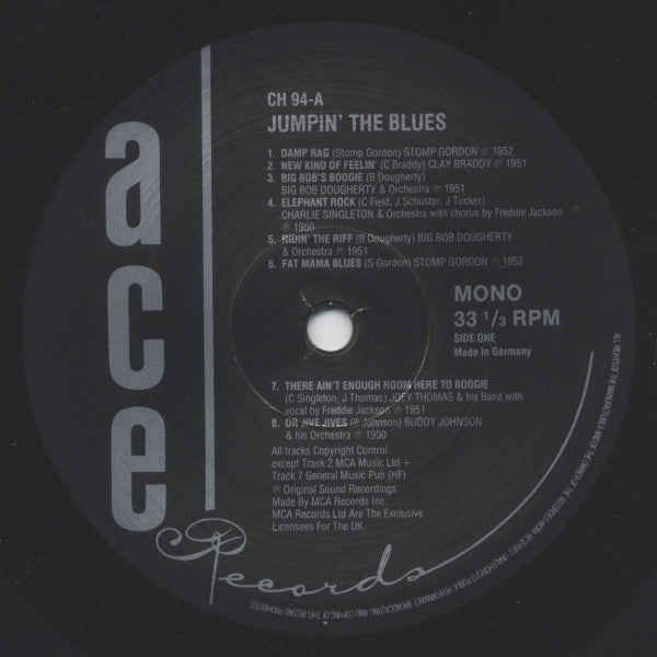 Various – Jumpin' The Blues Vol. 1, image 3