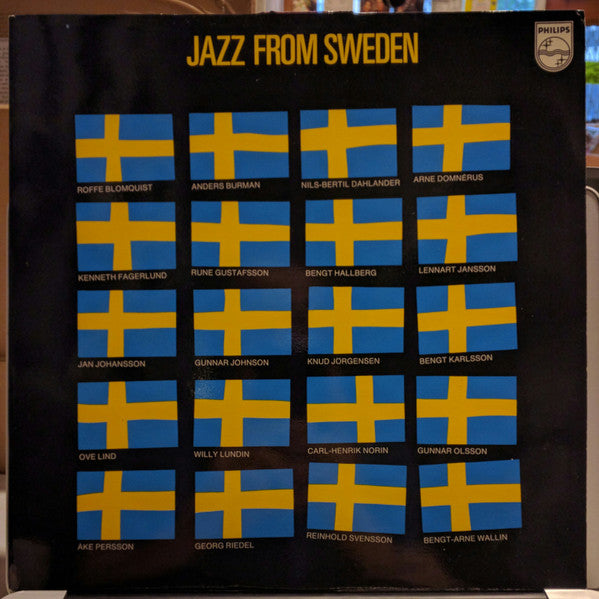 Front cover of Various – Jazz From Sweden, Philips, Sweden, 1974