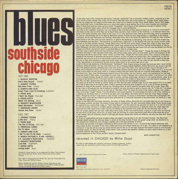 Various – Blues Southside Chicago, image 2
