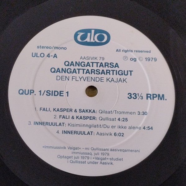 Various – Qangattarsa Qangattarsartigut = Den Flyvende Kajak, image 5