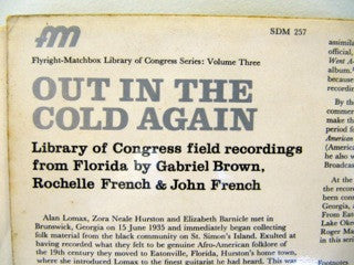 Various – Out In The Cold Again (1935 Field Recordings From Florida), image 5