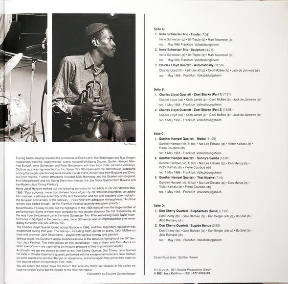 Various – More Modern At The German Jazz Festival 1966, image 3