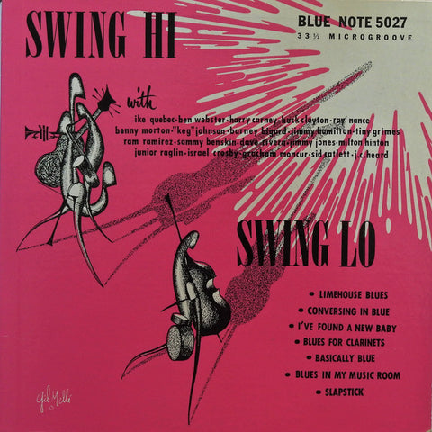 Front cover of Various – Swing Hi Swing Lo, Blue Note, US, 1953