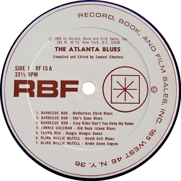 Various – The Atlanta Blues, image 3