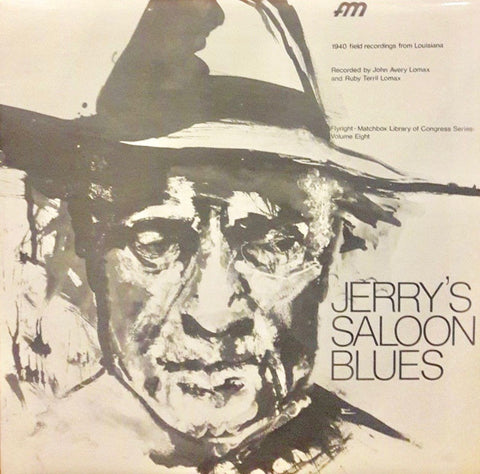Front cover of Various – Jerry's Saloon Blues, Flyright-Matchbox, UK, 1978