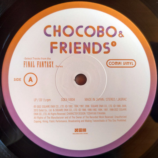Various – Chocobo & Friends 1 - Select Tracks From The Final Fantasy Series Compi Vinyl, image 4