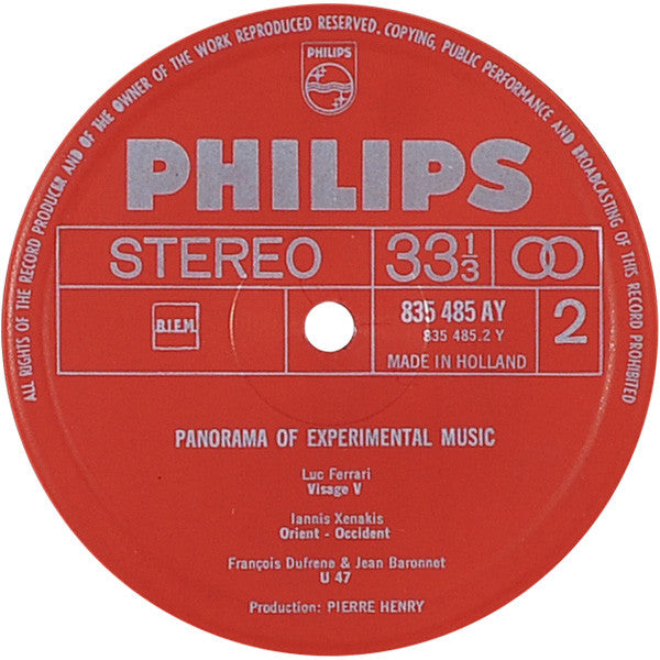 Various – Panorama Des Musiques Expérimentales, image 5
