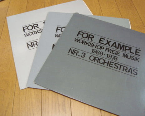 Various – For Example - Workshop Freie Musik 1969 - 1978, image 2