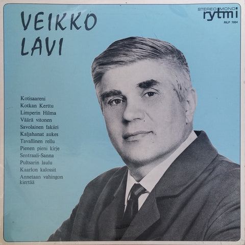 Front cover of Veikko Lavi – Veikko Lavi, Rytmi, Finland, 1969
