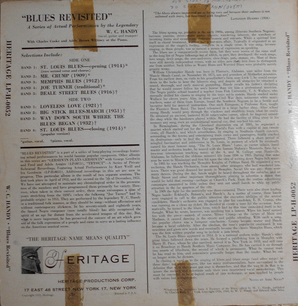 W. C. Handy – Blues Revisited, image 2