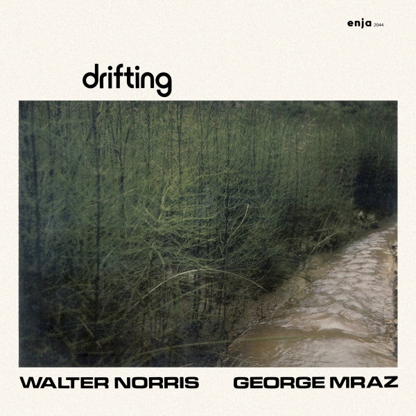 Front cover of Walter Norris, George Mraz – Drifting, Enja Records, Germany