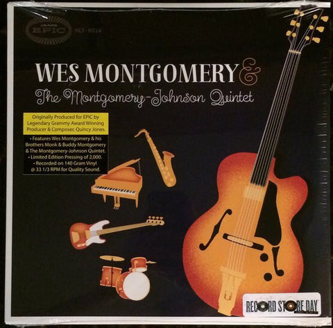 Front cover of Wes Montgomery & The Montgomery-Johnson Quintet – Wes Montgomery & The Montgomery-Johnson Quintet, Resonance Records, US, 2014