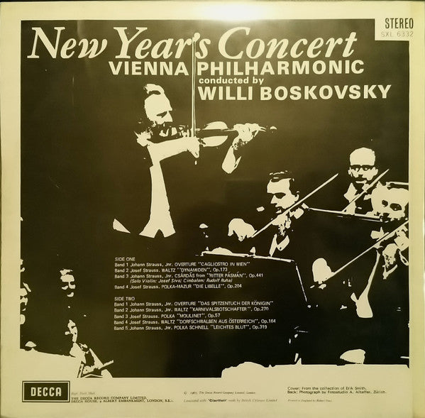 Vienna Philharmonic, Willi Boskovsky – New Year's Concert, image 2