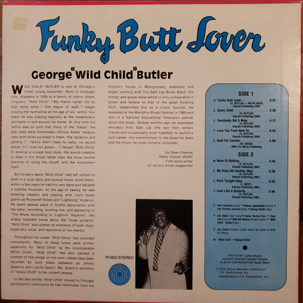 George "Wild Child" Butler – Funky Butt Lover, image 2