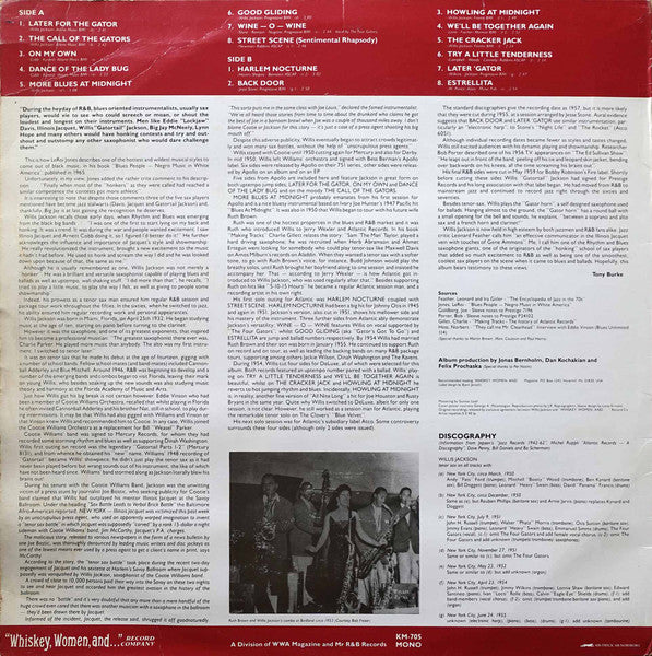 Willis "Gator Tail" Jackson – On My Own, image 2