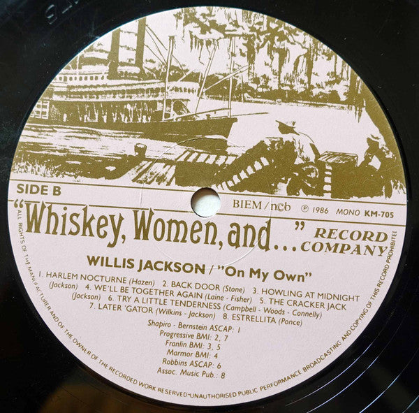 Willis "Gator Tail" Jackson – On My Own, image 3