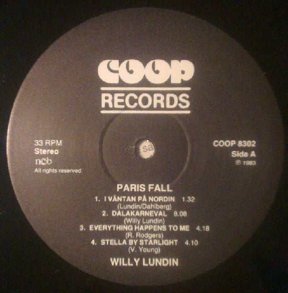 Willy Lundin – Paris Fall, image 3