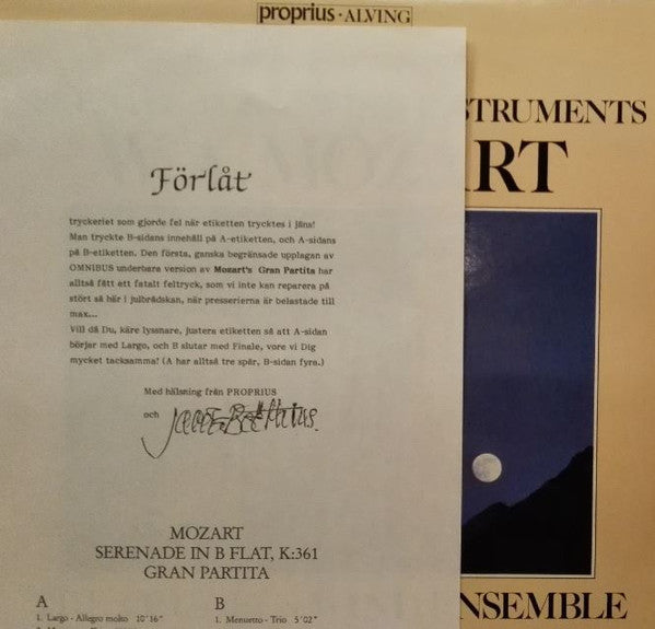 Mozart, Omnibus Wind Ensemble – Serenade For 13 Wind Instruments (KV 361 Gran Partita), image 5