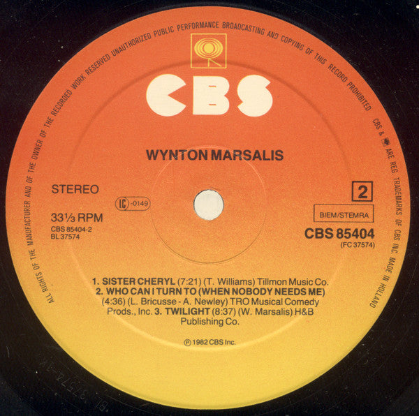 Wynton Marsalis – Wynton Marsalis, image 4