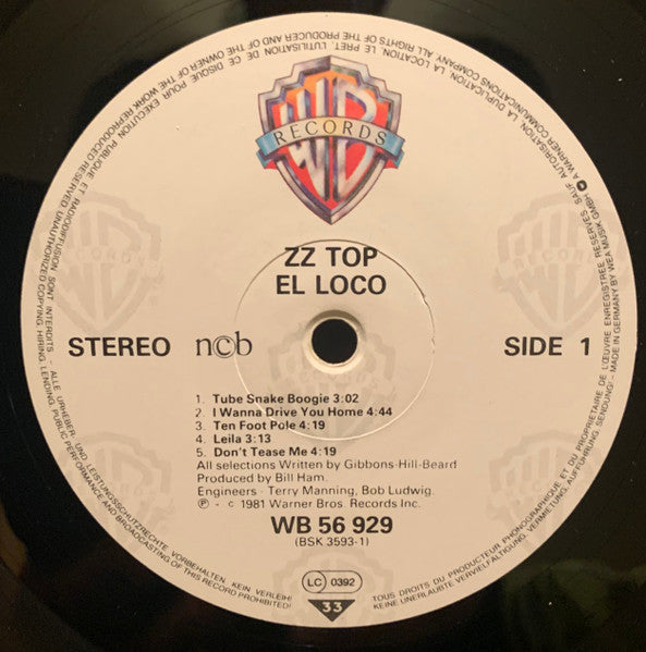 ZZ Top – El Loco, image 5