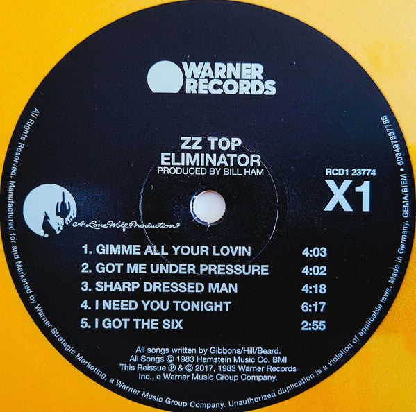 ZZ Top – Eliminator, image 4