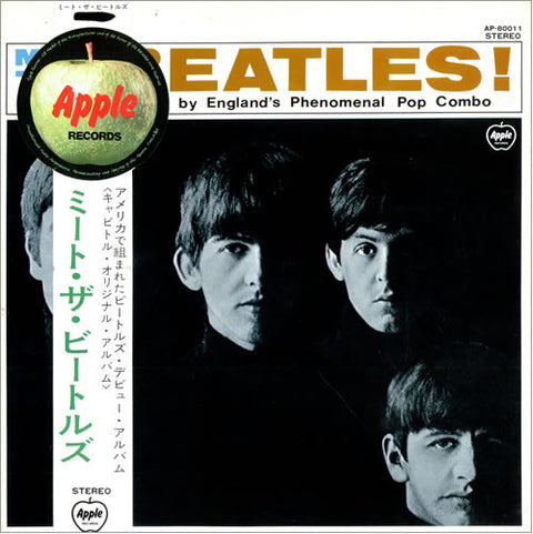 Front cover of The Beatles – Meet The Beatles!, Apple Records, Japan, 1970